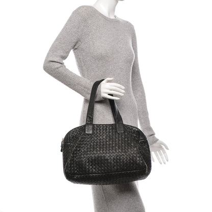 Bottega Veneta Nappa Intrecciato Bowler Nero Black 2 of 6