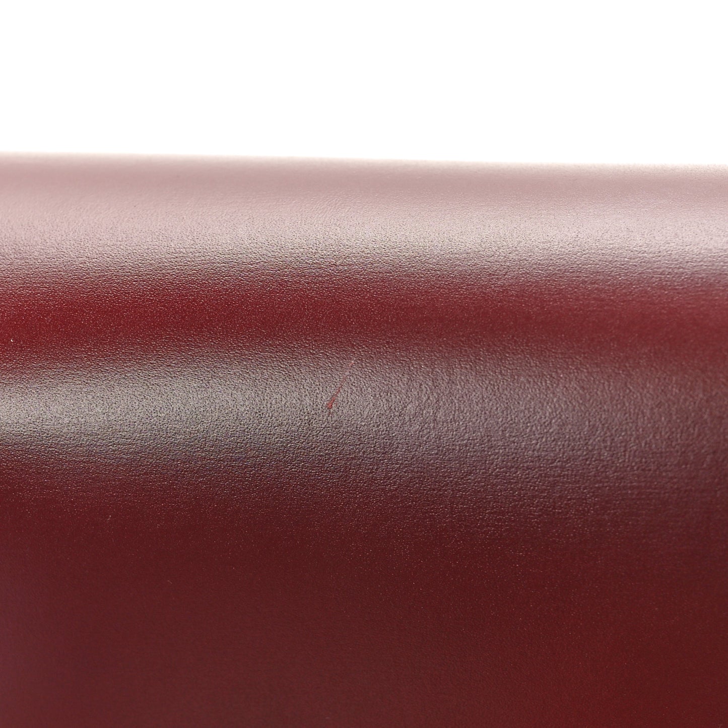 Shiny Calfskin Medium Triomphe Light Burgundy