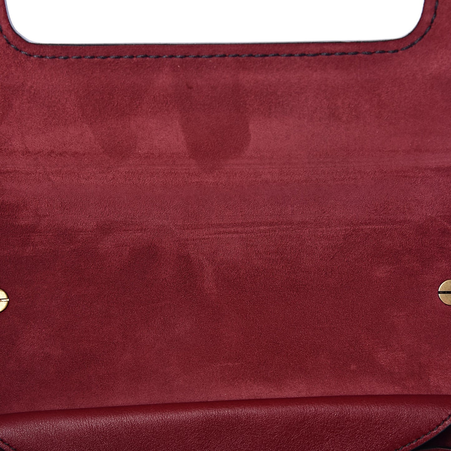 Calfskin J'Adior Chain Flap Bag Red