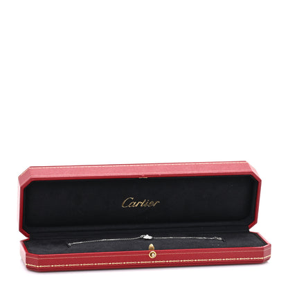 Cartier 18K White Gold Diamond XS Amulette de Cartier Bracelet 4 of 4