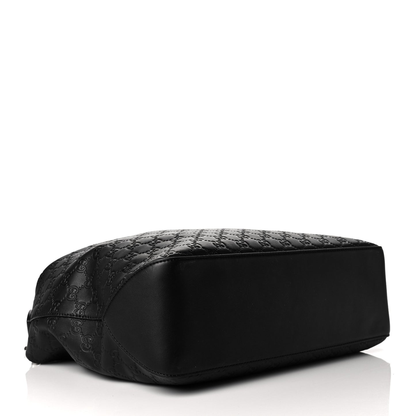 Guccissima Signature Large Linea A Hobo Black
