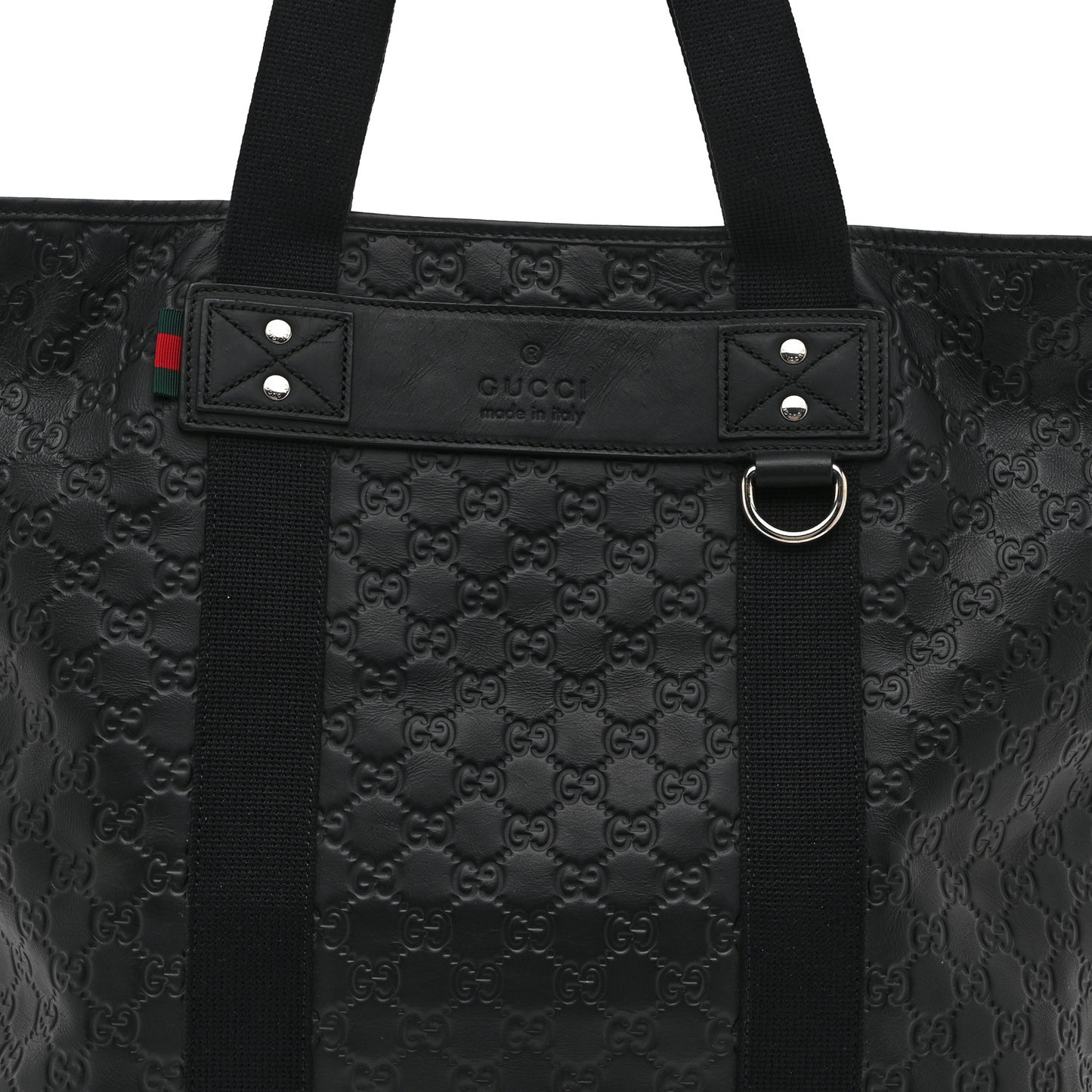 Guccissima Tote Black