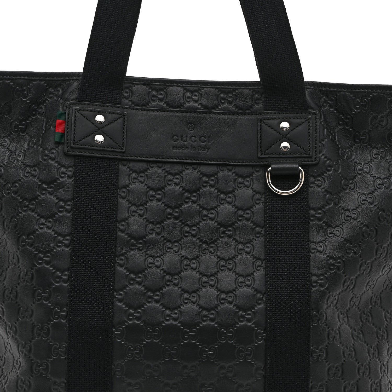 Gucci Guccissima Tote Black 9 of 11