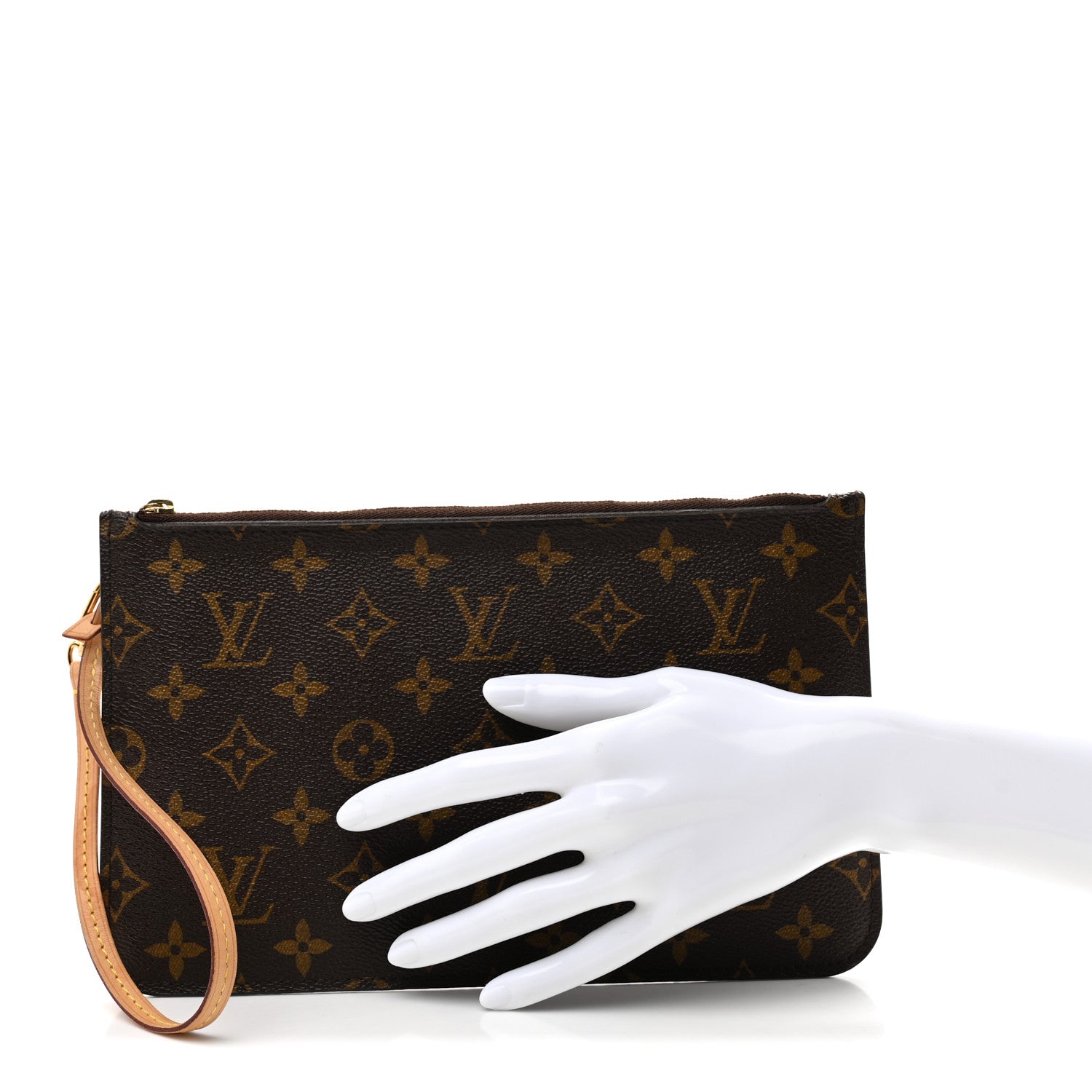 Louis Vuitton Monogram Neverfull MM GM Pochette Mimosa 2 of 7