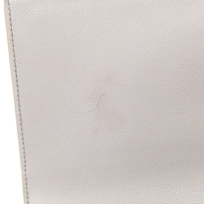 Saint Laurent Grain De Poudre Medium Classic Monogram Kate Satchel Souris 14 of 14
