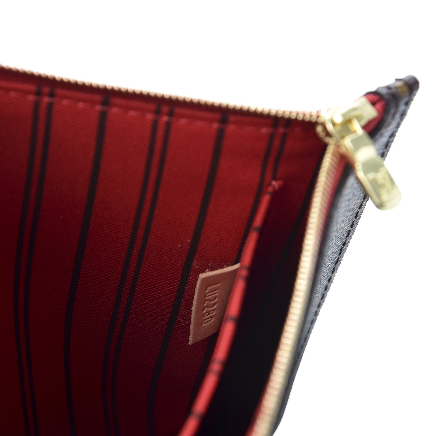 Louis Vuitton Monogram Neverfull MM GM Pochette Cherry 8 of 8