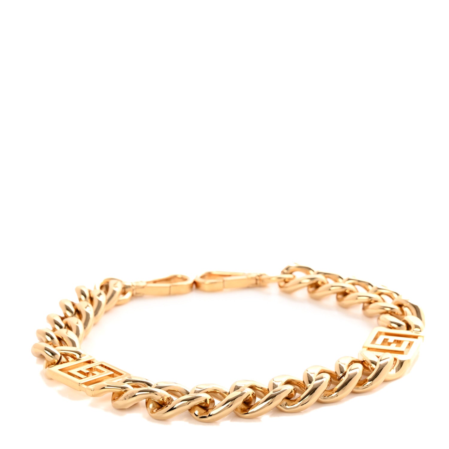 Versace FENDI X VERSACE Metal Strap You Gold 2 of 6