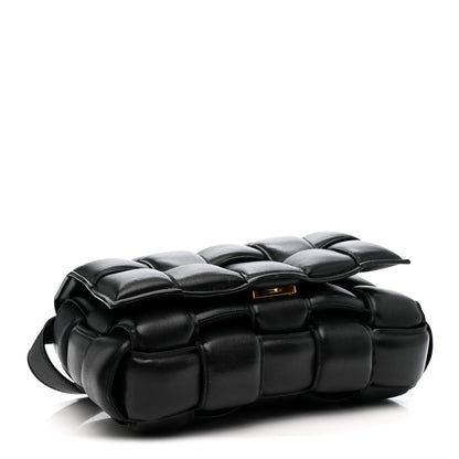 Bottega Veneta Nappa Maxi Intreccio Padded Cassette Crossbody Bag Black 4 of 11