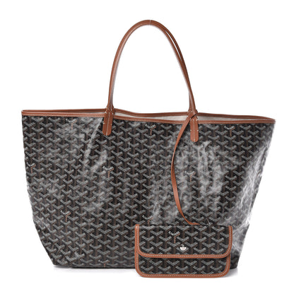 Goyard Goyardine Saint Louis GM Black Gold 1 of 10