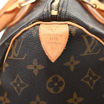 Louis Vuitton Monogram Speedy 30 8 of 9