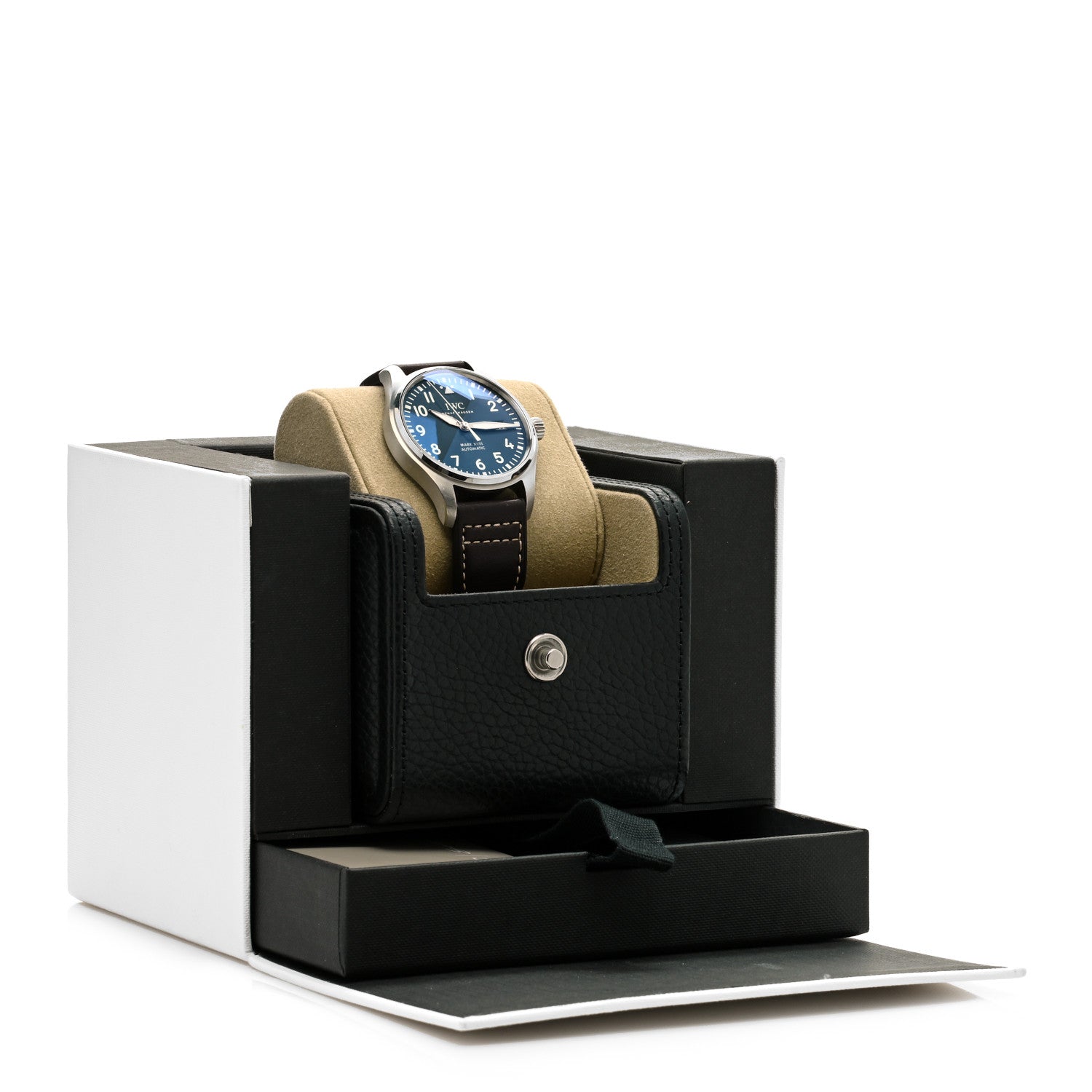 IWC Stainless Steel Calfskin 40mm Pilot Mark XVIII Edition Le Petit Prince Automatic Watch Blue IW327010 5 of 5