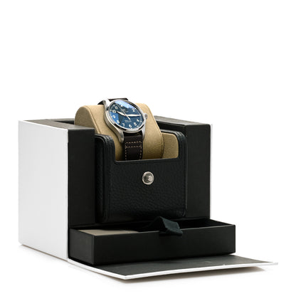 IWC Stainless Steel Calfskin 40mm Pilot Mark XVIII Edition Le Petit Prince Automatic Watch Blue IW327010 5 of 5