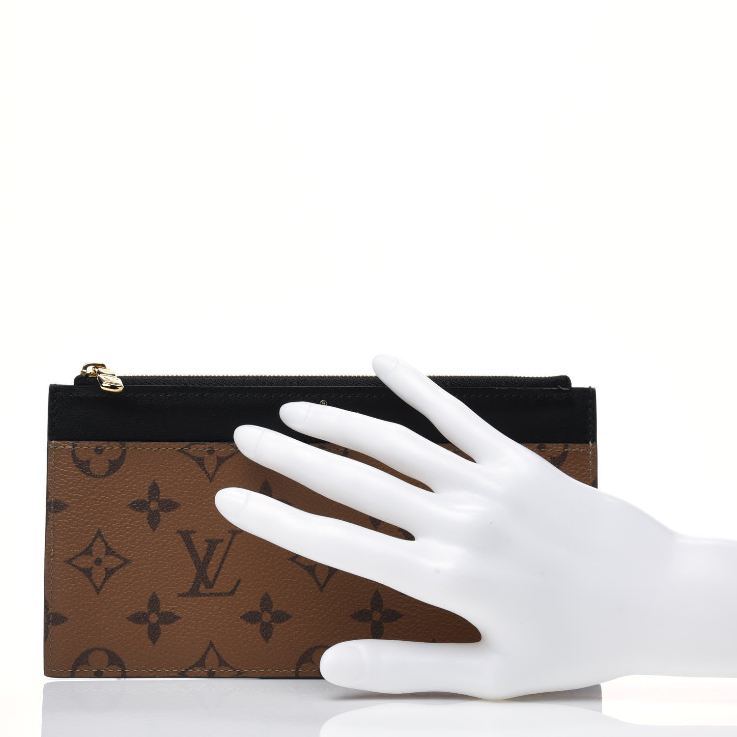 Louis Vuitton Reverse Monogram Slim Purse 2 of 9