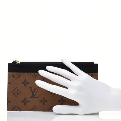 Louis Vuitton Reverse Monogram Slim Purse 2 of 9