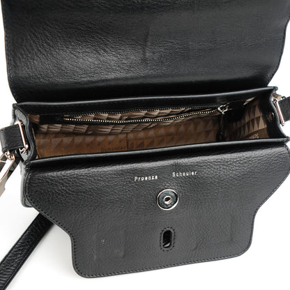 Proenza Schouler Textured Calfskin Mini PS11 Classic Shoulder Bag Black 5 of 7
