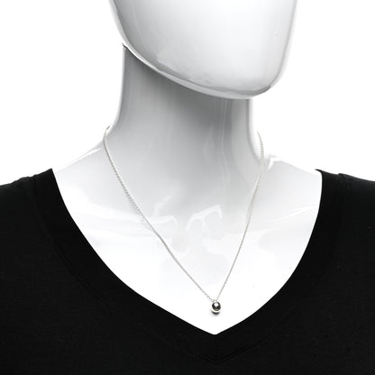 Tiffany Sterling Silver 8mm HardWear Ball Pendant Necklace 2 of 4