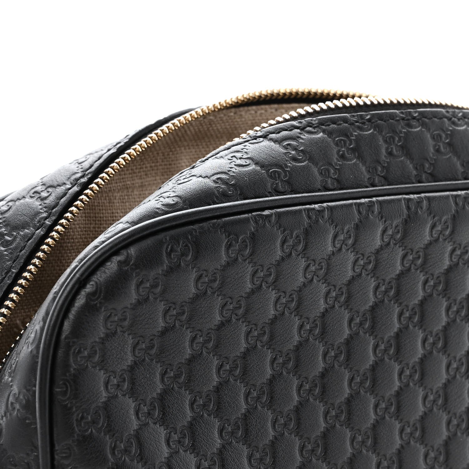Gucci Microguccissima Mini Bree Messenger Bag Black 11 of 12