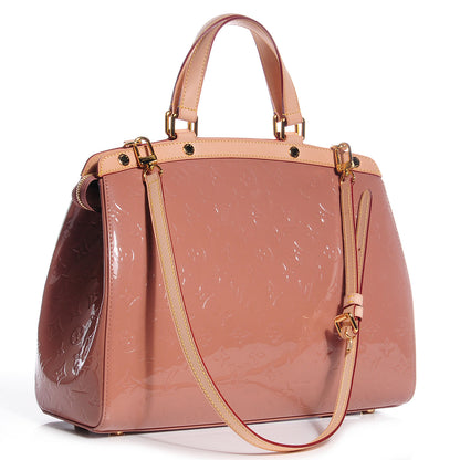 Louis Vuitton Vernis Brea GM Rose Velours 3 of 8