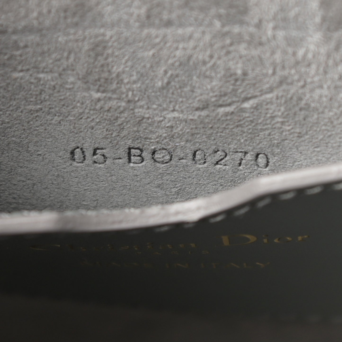 Box Calfskin Medium Bobby Flap Gray
