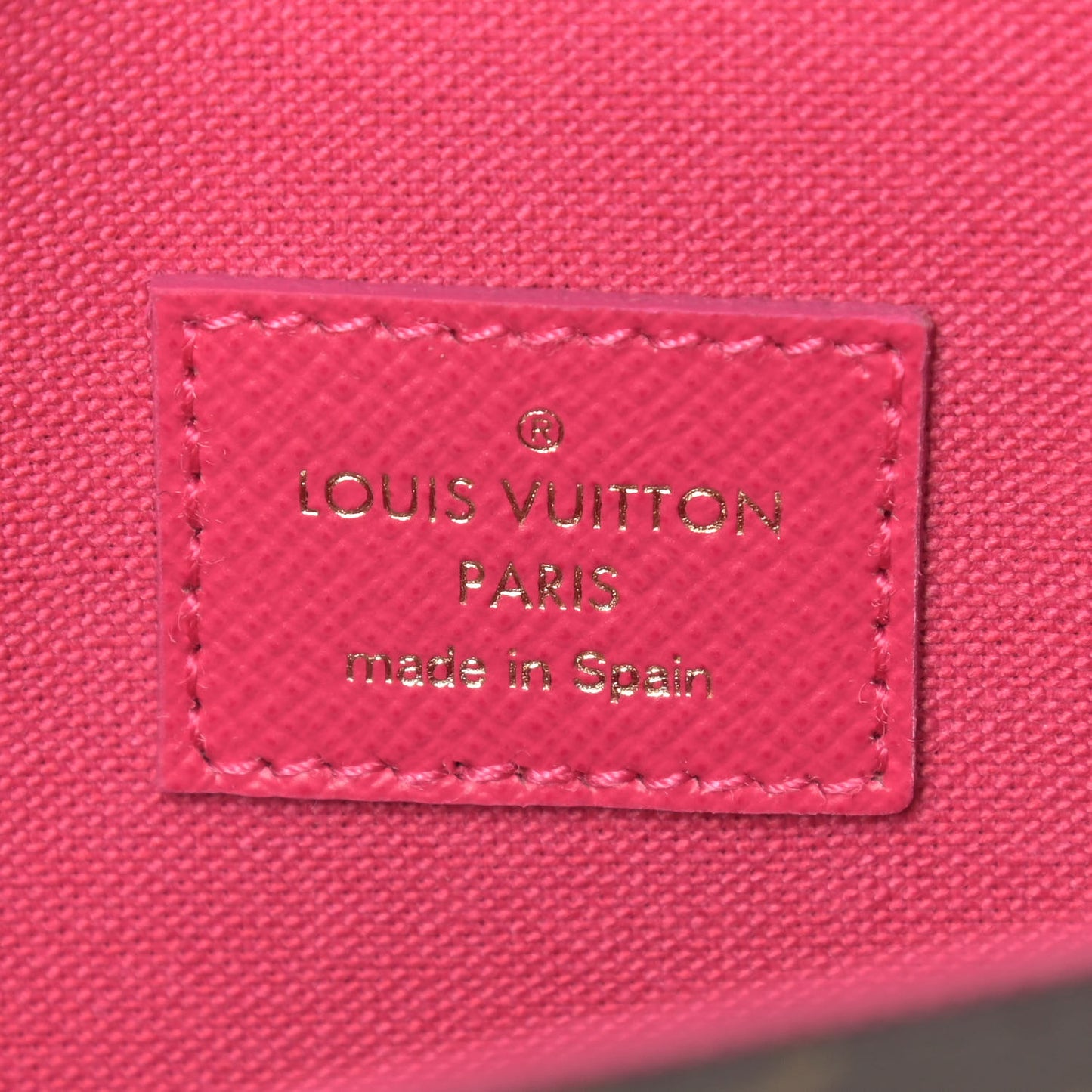 Monogram 2021 Christmas Animation Hollywood Pochette Felicie Chain Wallet Fuchsia