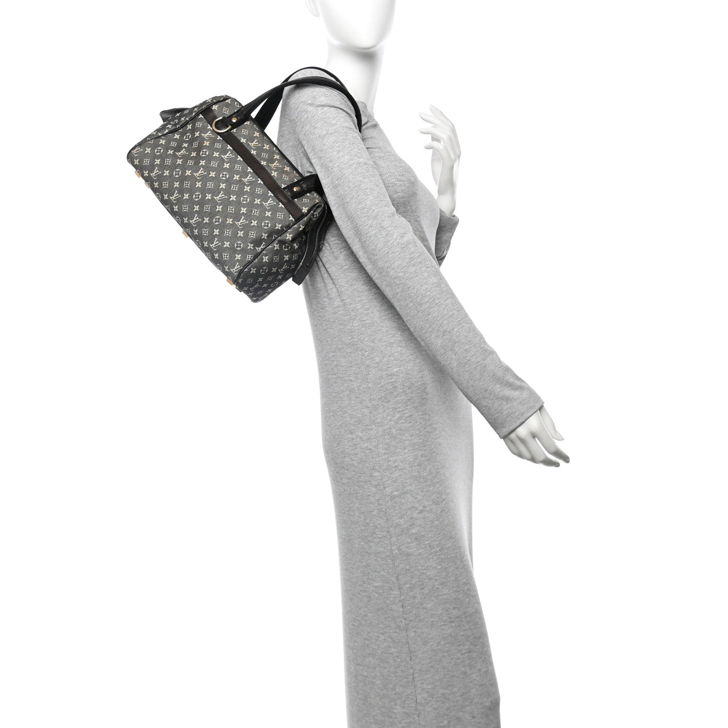 Louis Vuitton Mini Monogram Josephine PM Black 2 of 12