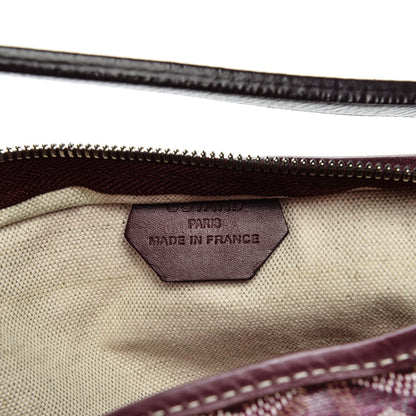 Goyard Goyardine Fidji Zip Hobo Burgundy 6 of 10