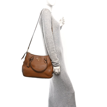 Prada Vitello Phenix Tote Cannella 3 of 9