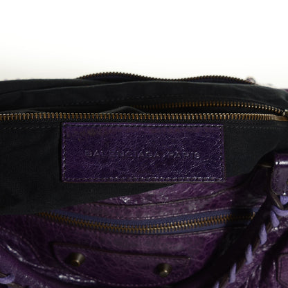 Balenciaga Agneau Classic Hardware Twiggy Sapphire 14 of 14