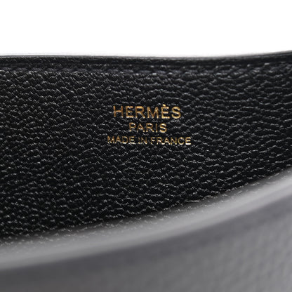 Hermes Togo Vache Hunter Perspective Cavaliere 21 Black 6 of 10