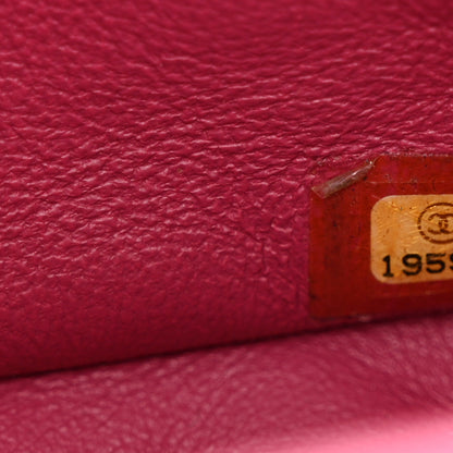 Chanel Patent Calfskin Quilted Mini Rectangular Flap Pink 7 of 10