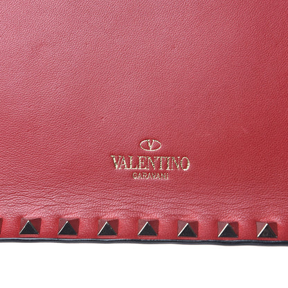 Valentino Garavani Nappa Rockstud Wristlet Clutch Rosso Valentino 7 of 10