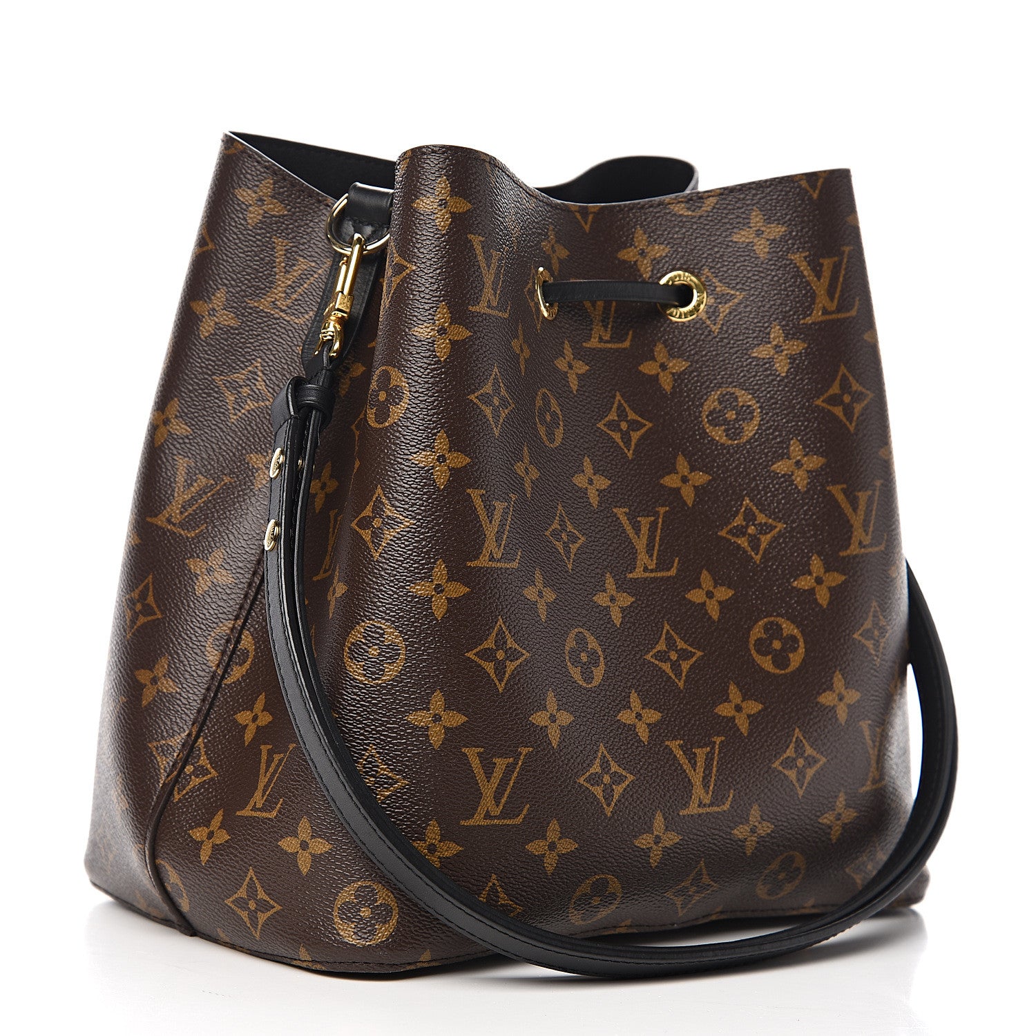 Louis Vuitton Monogram Neonoe MM Black 2 of 9