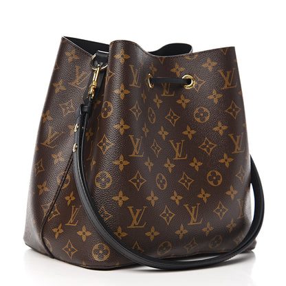 Louis Vuitton Monogram Neonoe MM Black 2 of 9