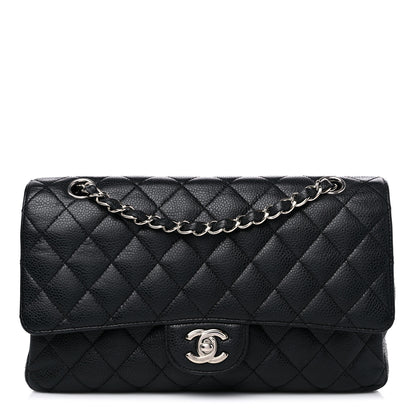 Chanel Caviar Quilted Medium Double Flap Black 1 of 11