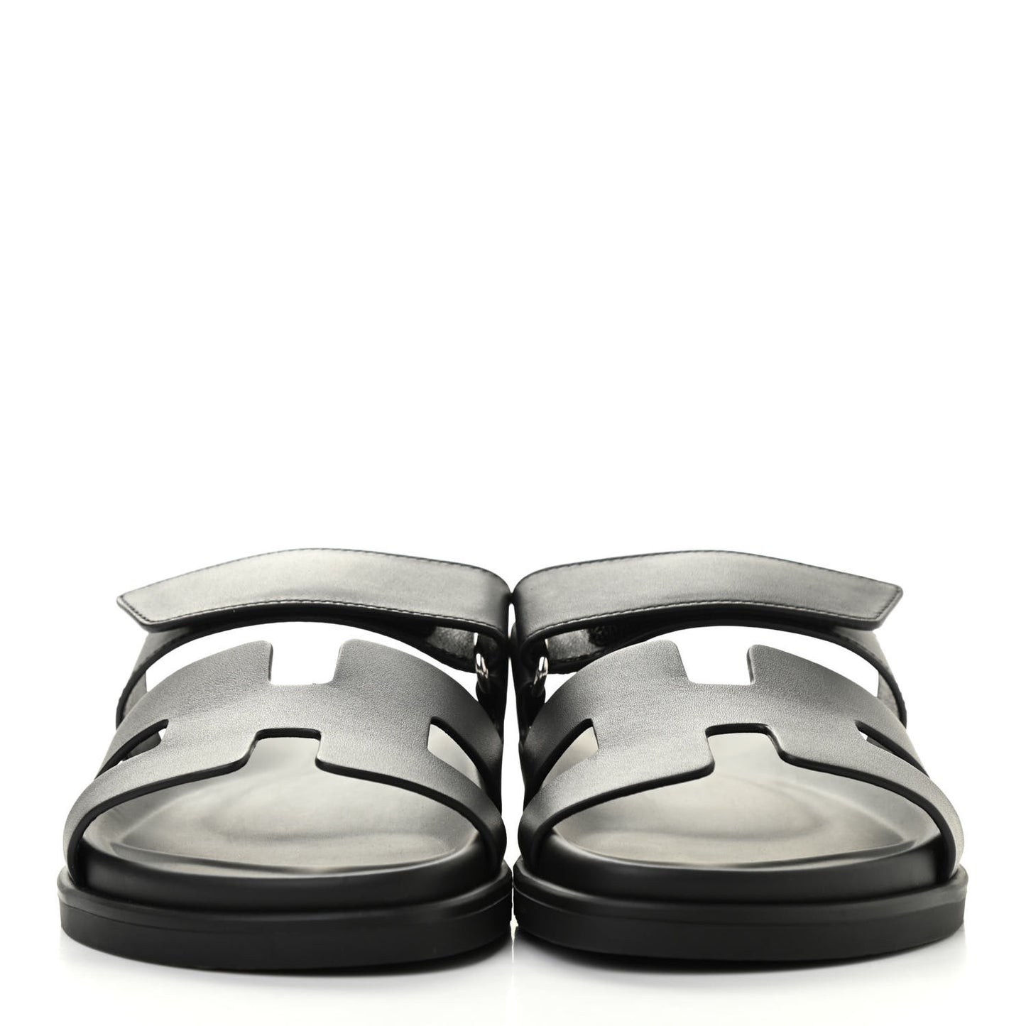 Calfskin Womens Chypre Sandals 37 Black