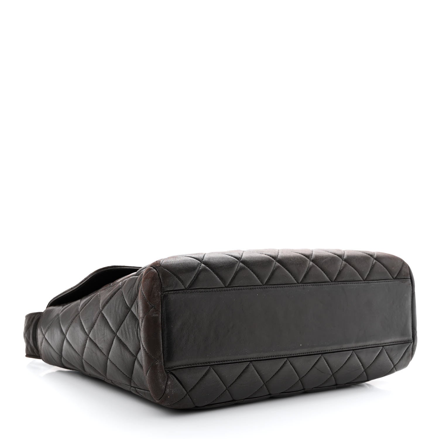 Chanel Lambskin Quilted CC Flap Shoulder Bag Black 4 of 13
