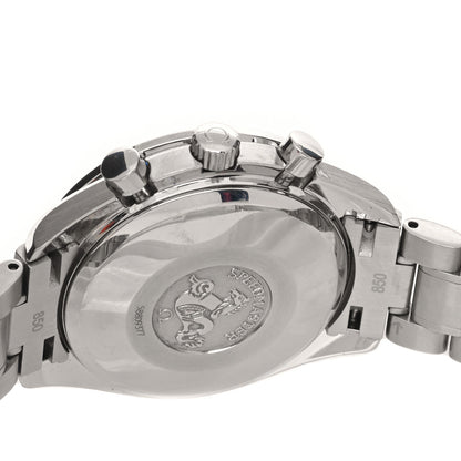 Omega Stainless Steel 39mm Speedmaster Triple Calendar Chronograph Automatic Watch Blue 3523.80 4 of 5