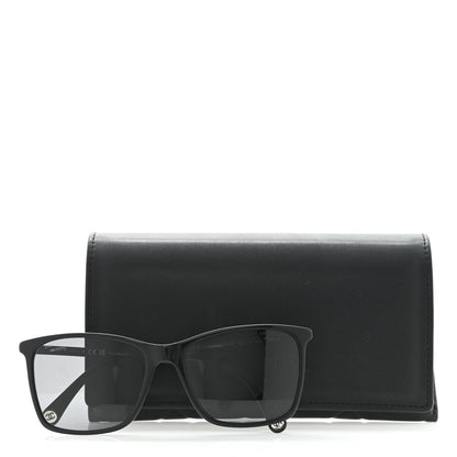 Chanel Acetate Polarized Square Sunglasses 5447 Black 8 of 8