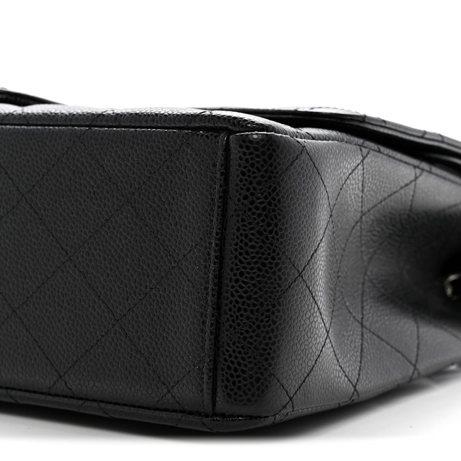 Chanel Caviar Quilted Maxi Double Flap Black 10 of 14