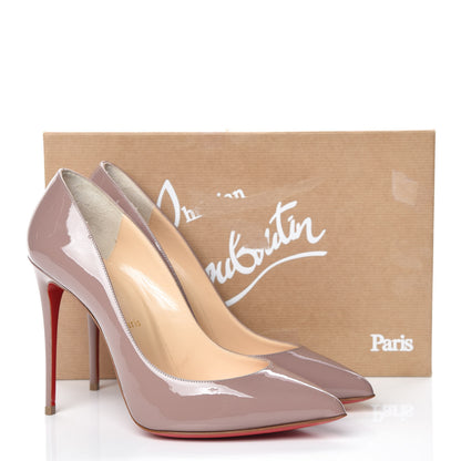 Christian Louboutin Patent Pigalle Follies 100 Pumps 39 Antic 12 of 12