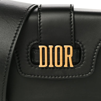 Christian Dior Calfskin Mini D Fence Saddle Bag Black 7 of 16