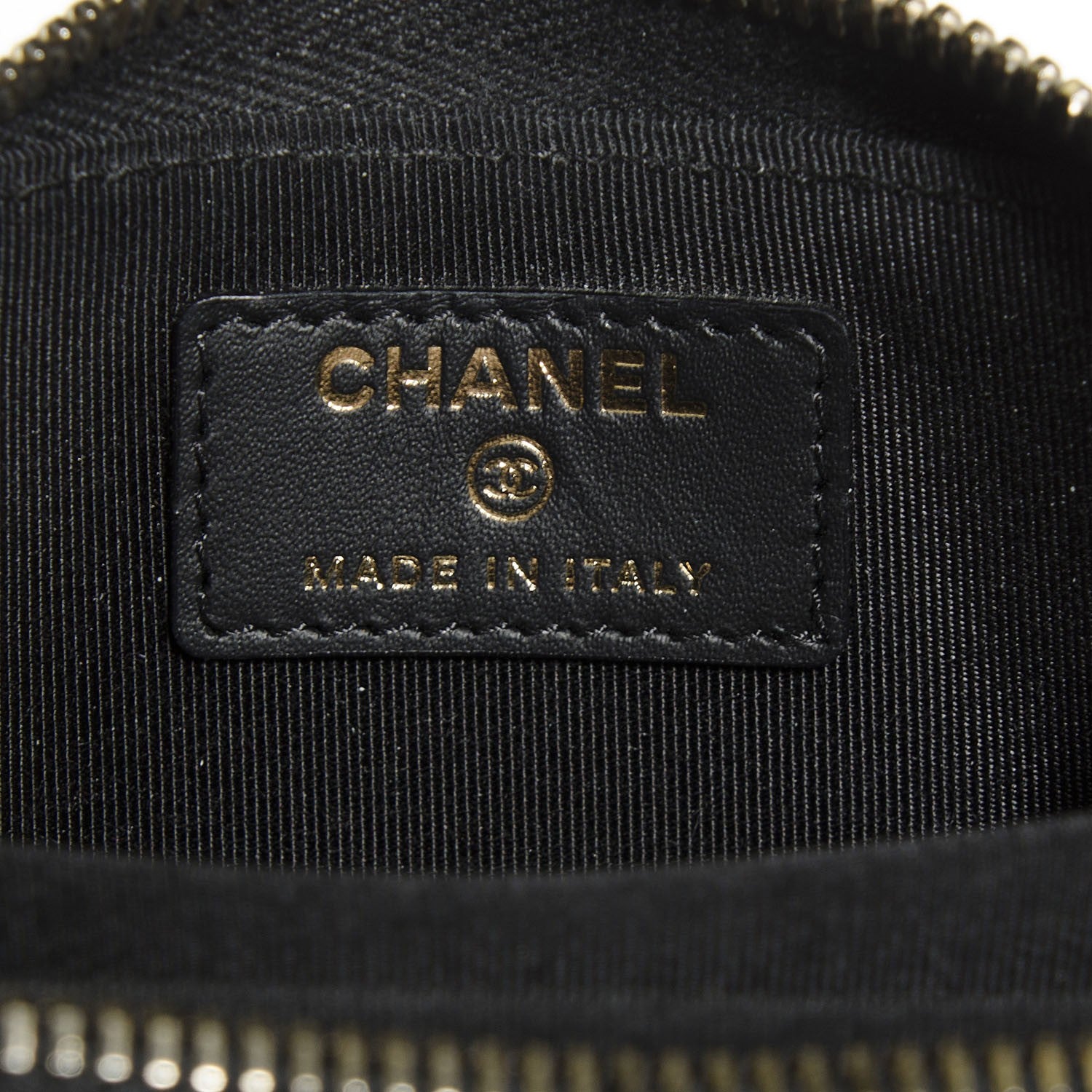Chanel Caviar Quilted Zip Coin Purse Black 7 of 8