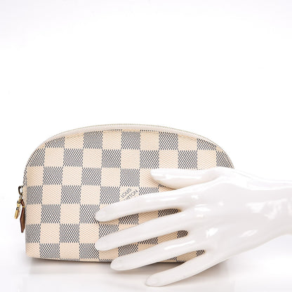 Louis Vuitton Damier Azur Cosmetic Pouch 2 of 7