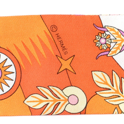 Hermes Silk La Source de Pegase Twilly 3 of 3