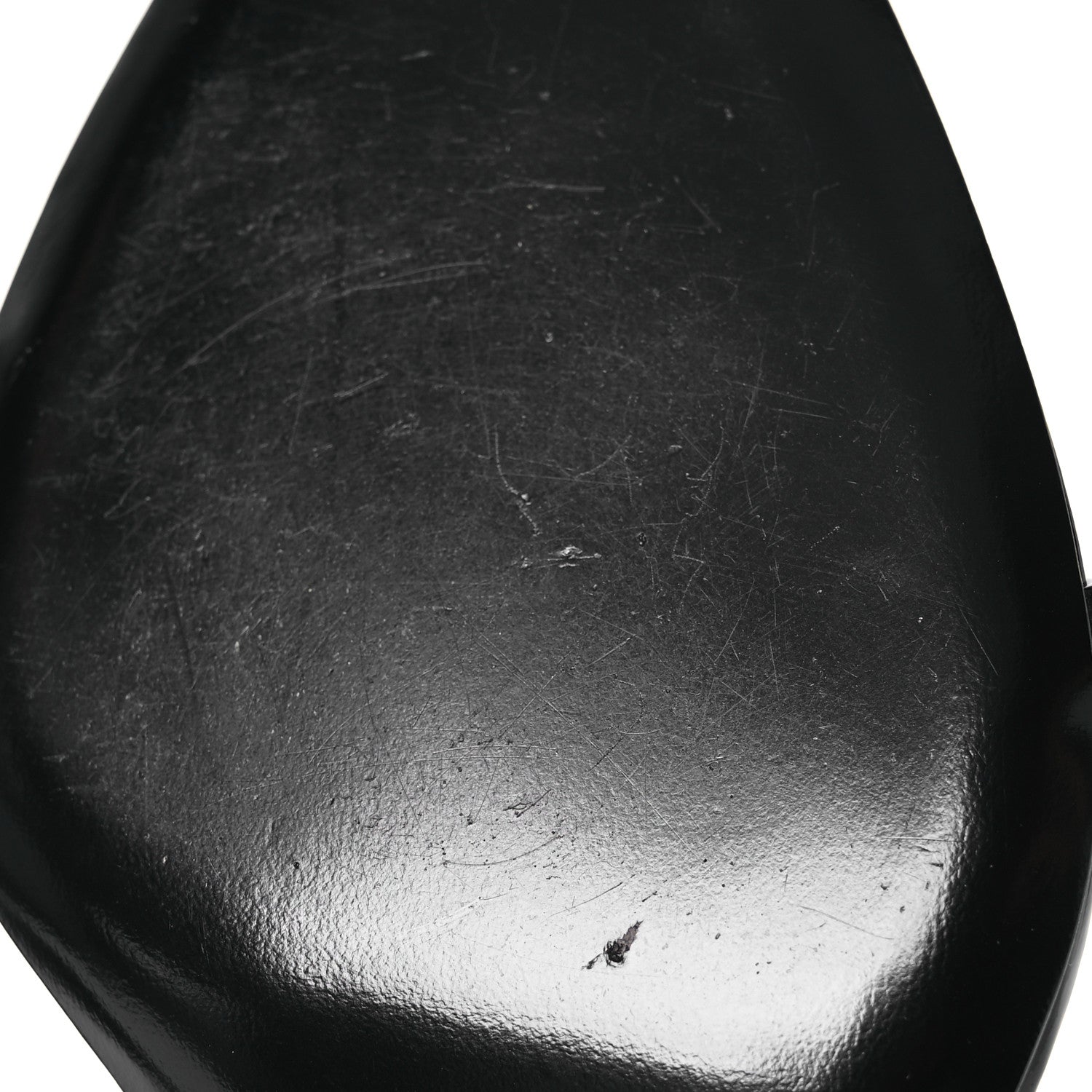 Saint Laurent Patent Calfskin Opyum 110 Sandals 39 Black 9 of 11