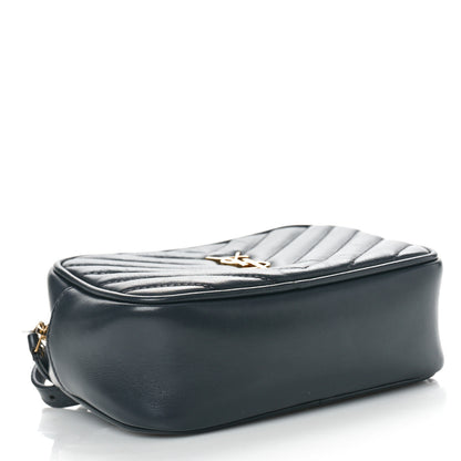 Saint Laurent SAINT LAURENT Calfskin Matelasse Monogram Lou Belt Bag Dark Smog 4 of 10