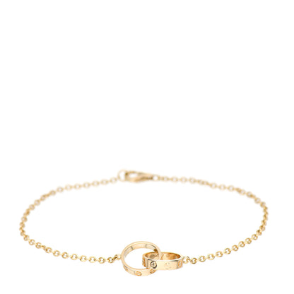 Cartier 18K Yellow Gold Interlocking LOVE Bracelet 1 of 5