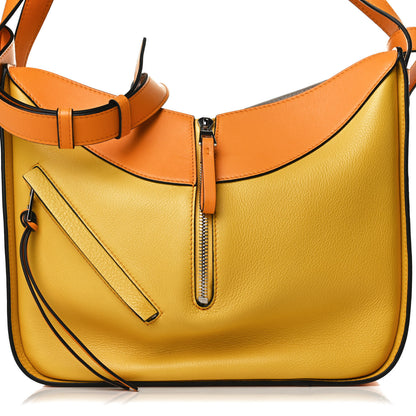 Loewe Calfskin Small Hammock Shoulder Bag Mandarin Yellow 7 of 12