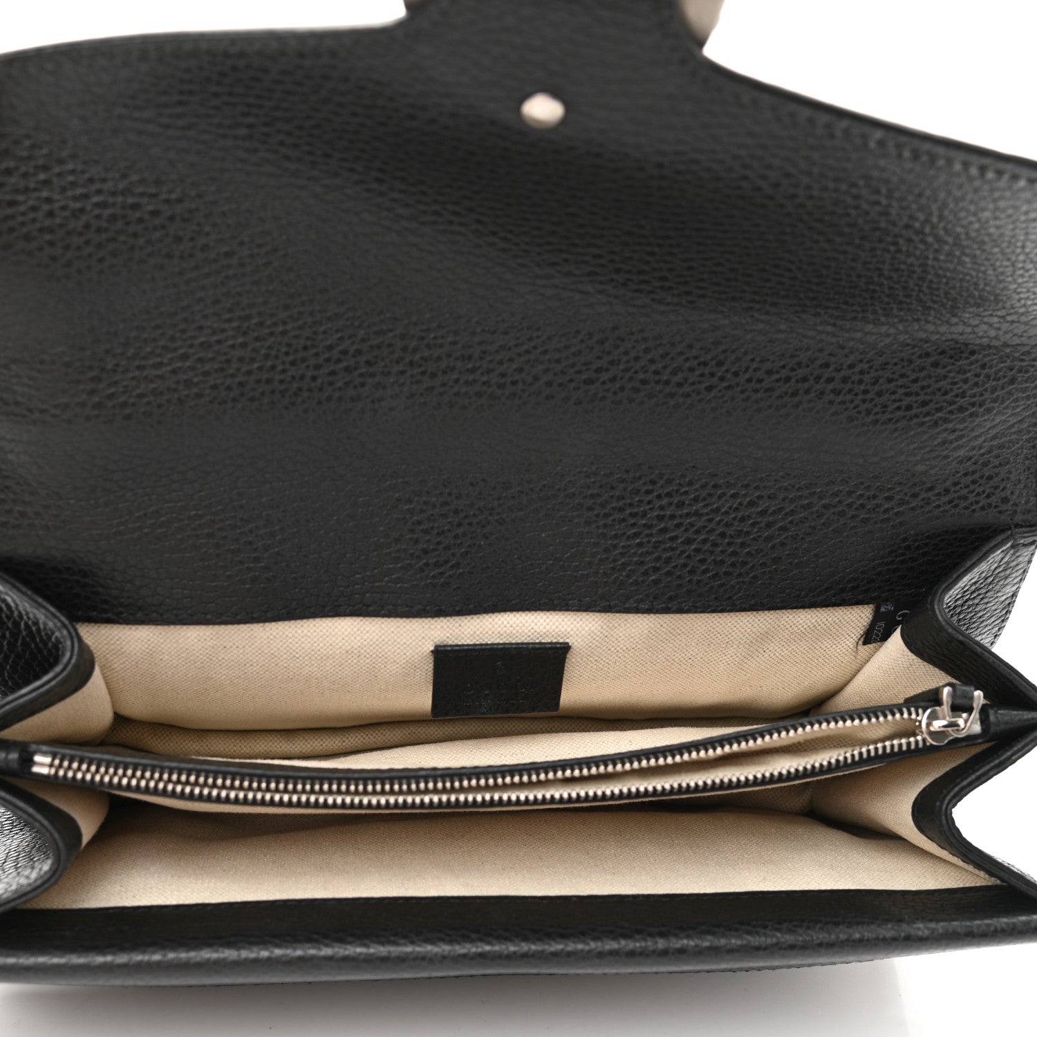 Gucci Pebbled Calfskin Small Dionysus Shoulder Bag Black 5 of 17