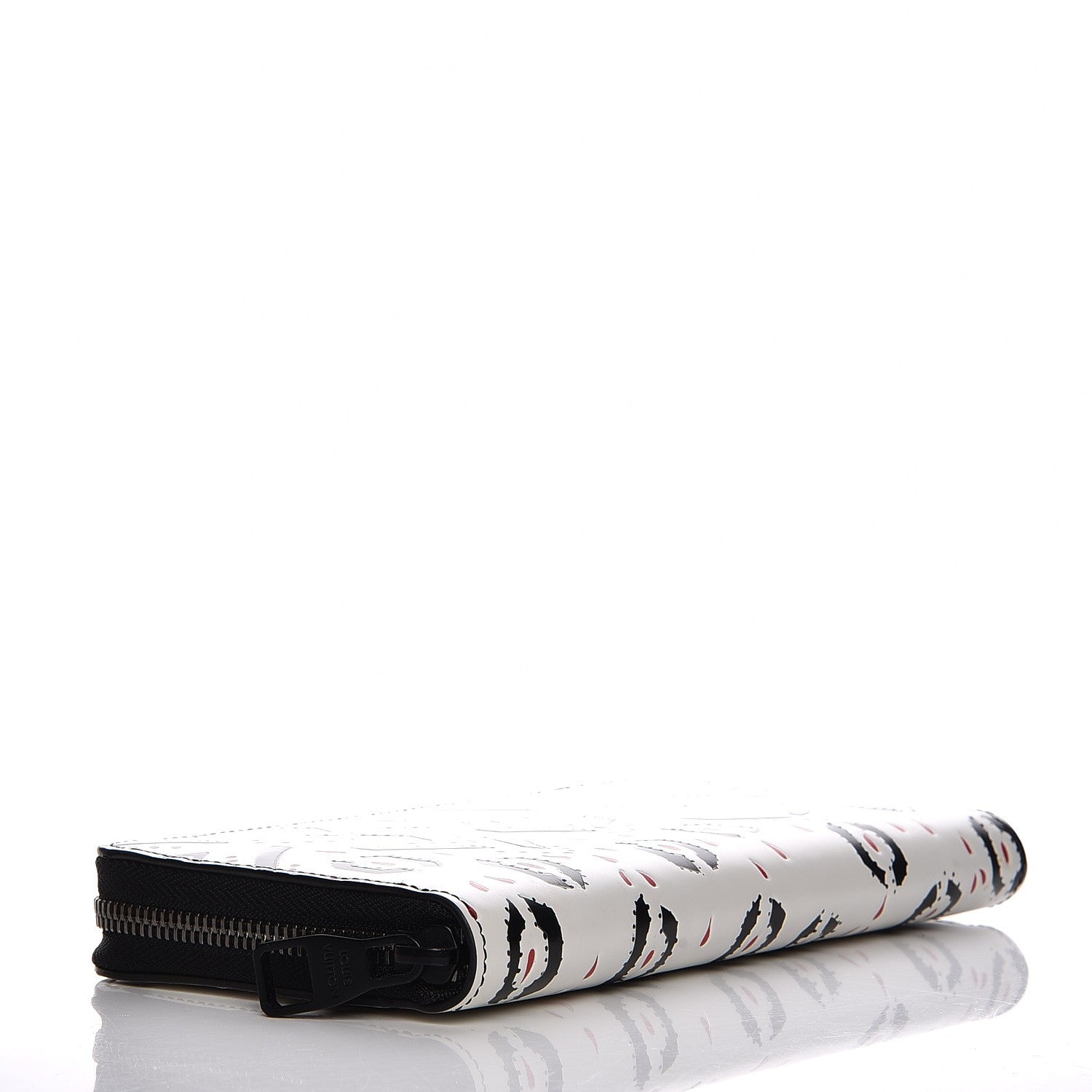 Louis Vuitton Calfskin Graphic Print Zippy Wallet 4 of 6